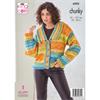 King Cole Pattern 6202 Waistcoat & Jacket in Hedgerow Chunky