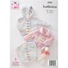 King Cole Pattern 6236 Babies Hooded Jacket, Collared Cardigan & Waistcoat in Fruitilicious