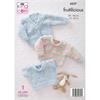 King Cole Pattern 6237 Babies Sweater, Slipover & Cardigan in Fruitilicious