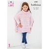 King Cole Pattern 6240 Poncho and Sweater in Fruitilicious