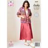 King Cole Pattern 6247 Sweater & Cardigan in Cottagespun Chunky