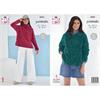 King Cole Pattern 6255 Sweaters in Yumtastic