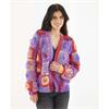 King Cole Pattern 6258 CROCHET Granny Square Cardigan & Jumper in Bramble DK