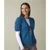 King Cole Pattern 6269 Capped Sleeve Cardigan and Waistcoat in Chunky Tweed