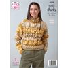 King Cole Pattern 6270 Sweaters in Nordic Chunky
