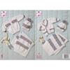 King Cole Pattern 6292 Jacket, Cardigan, Hats and Blanket in Comfort Baby DK and Jitterbug DK
