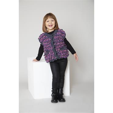 King Cole Pattern 6312 Sweater and Gilet in Yummy Tweed