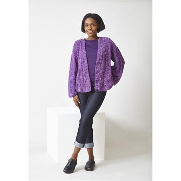 King Cole Pattern 6314 Sweater and Cardigan in Yummy Tweed