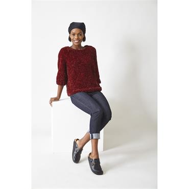King Cole Pattern 6316 Sweater and Cardigan in Yummy Tweed