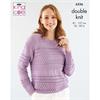 King Cole Pattern 6336 Cardigan and Sweater in Bamboo Cotton DK
