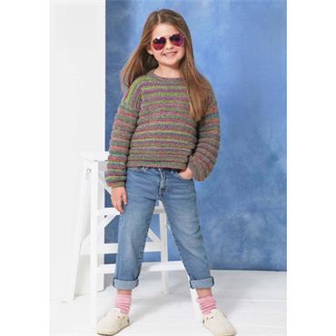 King Cole Pattern 6349 Sweater & Cardigan in Jamboree DK