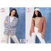 King Cole Pattern 6353 Cardigans in Jamboree DK