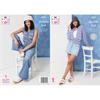King Cole Pattern 6355 Cardigan & Waistcoat in Jamboree DK