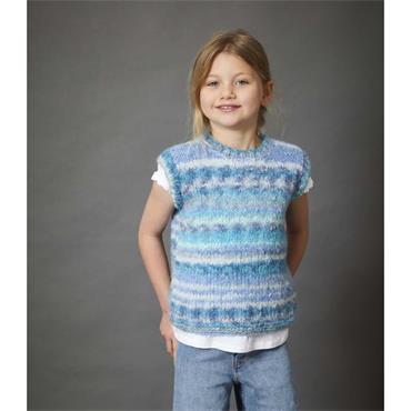 King Cole Pattern 6380 Sweater, Cardigan and Tank Top in Flair Chunky