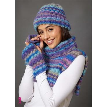 King Cole Pattern 6387 Accessories in Flair Chunky