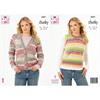King Cole Pattern 6401 Cardigan and Slipover in Hedgerow Chunky