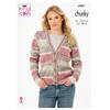 King Cole Pattern 6401 Cardigan and Slipover in Hedgerow Chunky