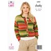 Pattern #6404 Cardigans in Riot Chunky