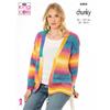 Pattern #6404 Cardigans in Riot Chunky