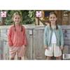King Cole Pattern 6434 Cardigan and Top in DK