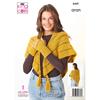 King Cole Pattern 6441 Accessories Crocheted in Aran