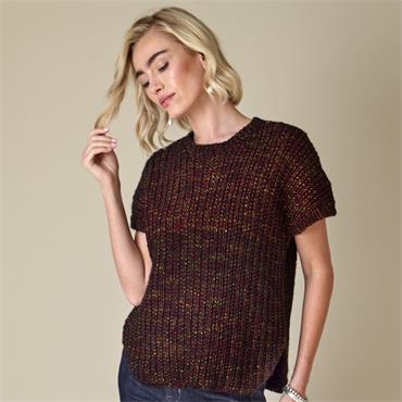 King Cole Pattern 6449 Tunic and Cardigan in Firefly Aran