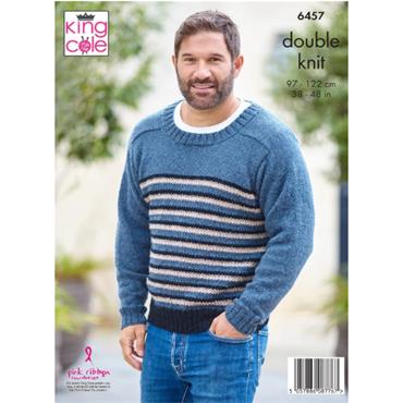 King Cole Pattern 6457 Sweaters in DK
