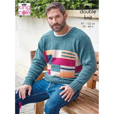 King Cole Pattern 6457 Sweaters in DK