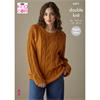 King Cole Pattern 6471 Sweater and Top in Cottonsoft DK