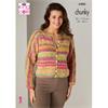 King Cole Pattern 6480 Sweater & Cardigan in Flair Chunky