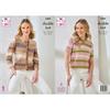 King Cole Pattern 6484 Cardigan and Top in DK