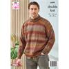 King Cole Pattern 6499 Sweaters in Cottagespun DK