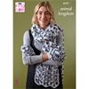 King Cole Pattern 6557 Accessories Knitted in Animal Kingdom