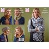 King Cole Pattern 6557 Accessories Knitted in Animal Kingdom