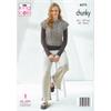 King Cole Pattern 6575 Slipover and Tunic in Chunky