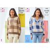 King Cole Pattern 6580 Tops in Baby Alpaca DK