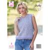 King Cole Pattern 6592 Sweater & Tank Top in Flair Solo