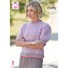King Cole Pattern 6592 Sweater & Tank Top in Flair Solo
