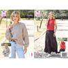 King Cole Pattern 6595 Sweater & Top in Flair Solo