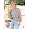 King Cole Pattern 6595 Sweater & Top in Flair Solo