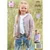 King Cole Pattern 6598 Girls Tops in Flair Solo