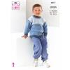 King Cole Pattern 6611 Kids Sweaters in Aran
