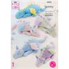 King Cole Pattern 9203 Sleeping Dragons in Yummy