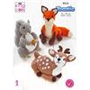 King Cole Pattern 9212 Toys in Toastie