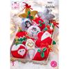 King Cole Pattern 9232 Christmas Decorations in DK