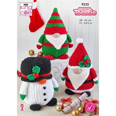 Pattern 9235 Christmas Gronks in Jumbo Toastie