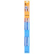 6.5mm plastic knitting needles, 30cm long