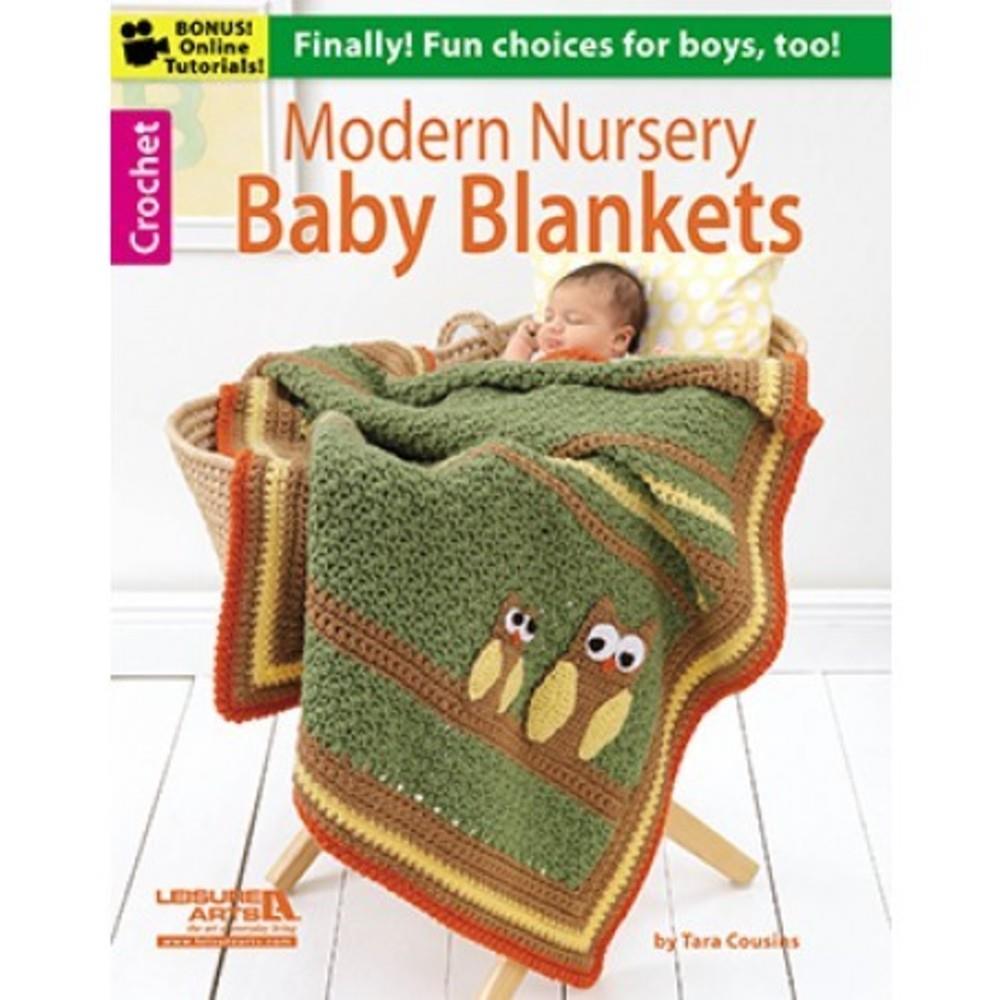 Modern Nursery Blankets by Tara Cousins (Leisure Arts 6237) Ireland
