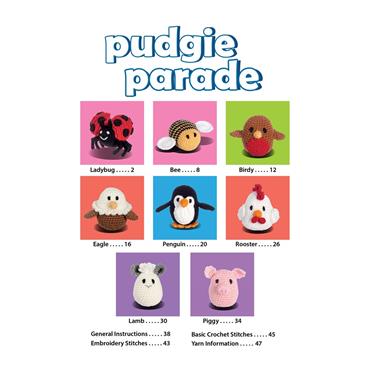 Pudgie Parade Crochet - Leisure Arts Book #75742