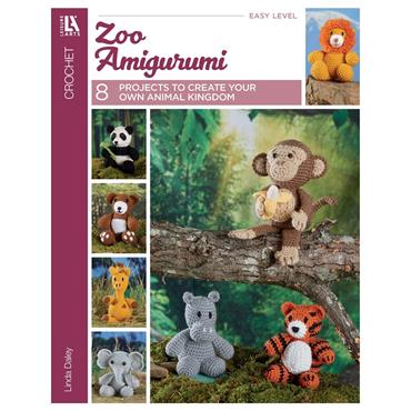 Leisure Arts Zoo Amigurumi - 8 Projects to Crochet Your Own Animal Kingdom - Leisure Arts Book 7923 